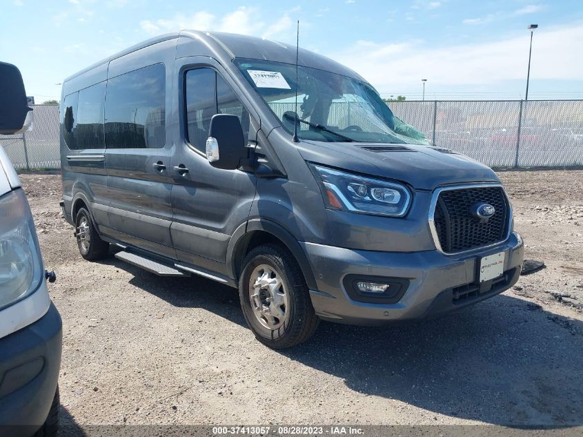 2023 FORD TRANSIT-350 PASSENGER VAN XLT 1FBAX9CG1PKA55797