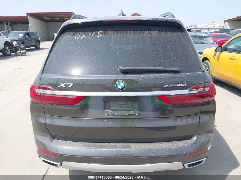 2021 BMW X7 XDRIVE40I 5UXCW2C09M9H17874