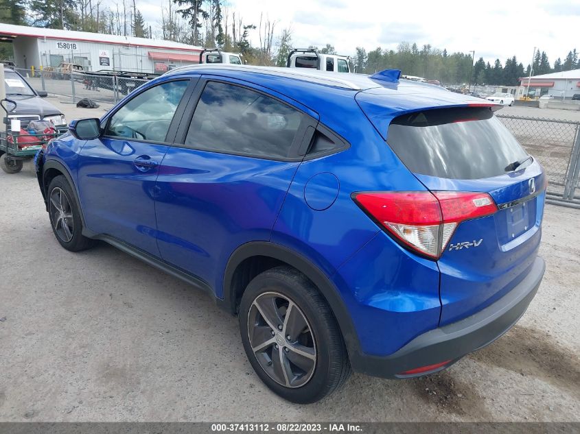 2022 HONDA HR-V EX - 3CZRU6H50NM751807