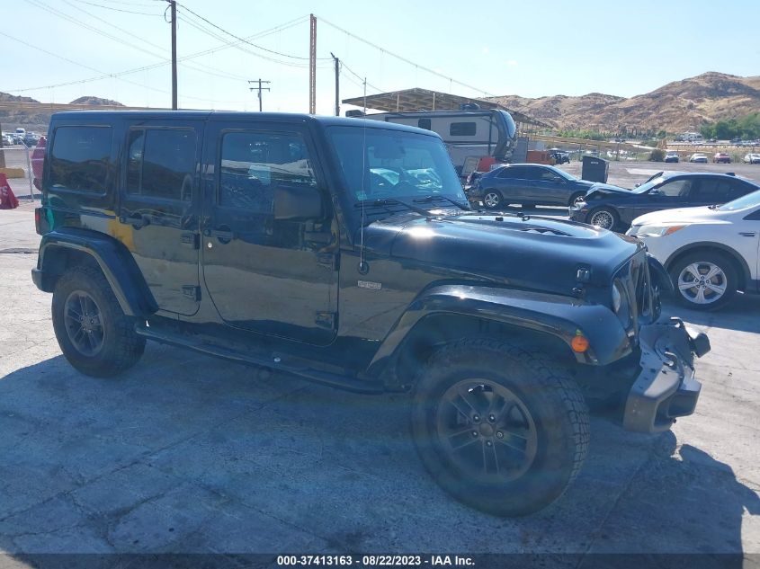 2016 JEEP WRANGLER UNLIMITED 75TH ANNIVERSARY - 1C4BJWEG1GL212672