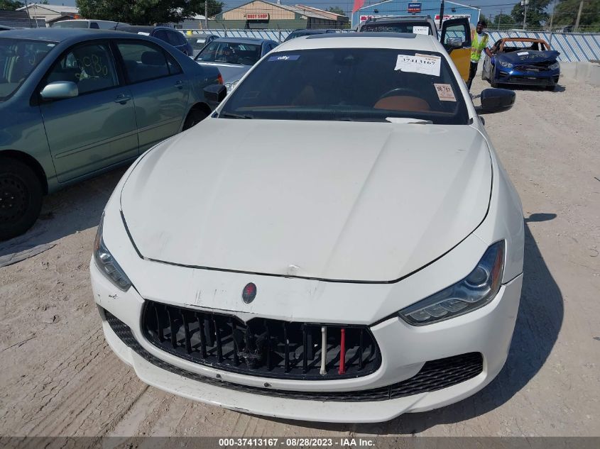 2017 MASERATI GHIBLI S Q4 ZAM57RTA3H1256743