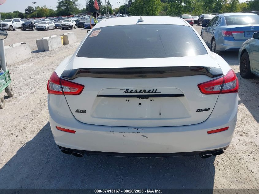 2017 MASERATI GHIBLI S Q4 ZAM57RTA3H1256743