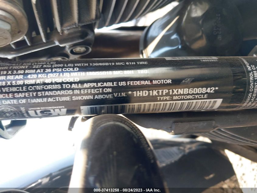 2022 HARLEY-DAVIDSON FLTRXS - 1HD1KTP1XNB600842
