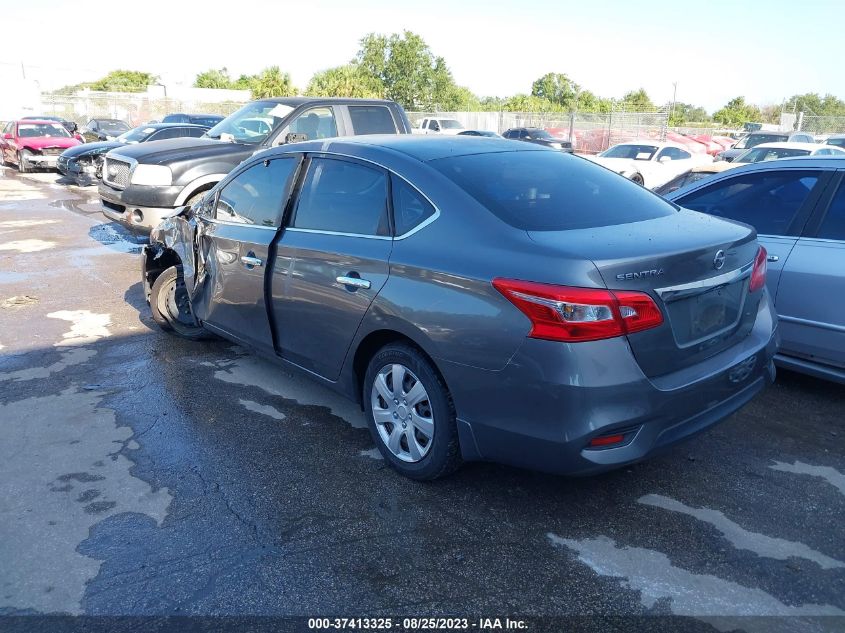 2017 NISSAN SENTRA S/SV/SR/SL - 3N1AB7AP4HY238585