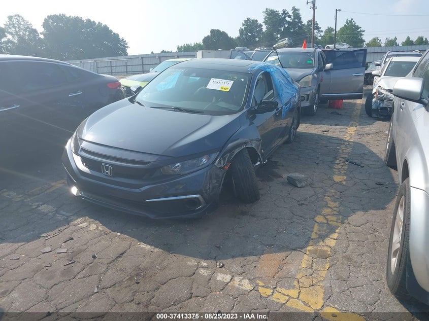 VIN JHMFC1F37KX011367 2019 HONDA CIVIC SEDAN EX