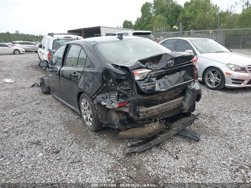 VIN 5YFEPMAE1MP264018 2021 TOYOTA COROLLA LE