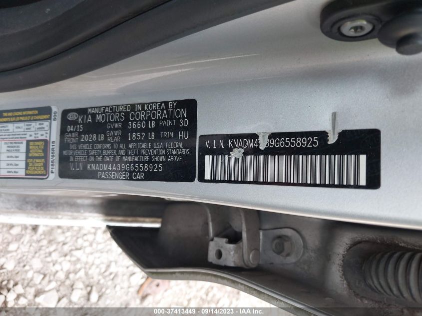 2016 KIA RIO LX - KNADM4A39G6558925