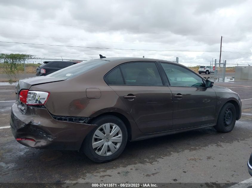 2014 VOLKSWAGEN JETTA SEDAN SE - 3VWD07AJ2EM226401