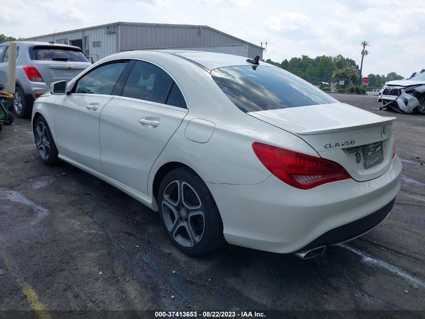 2014 MERCEDES-BENZ CLA-CLASS CLA 250 - WDDSJ4GB6EN108823