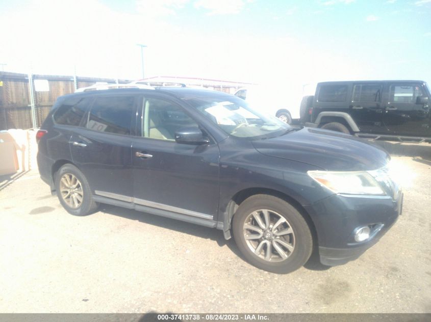 2013 NISSAN PATHFINDER SL - 5N1AR2MM7DC667022
