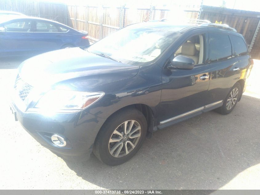 2013 NISSAN PATHFINDER SL - 5N1AR2MM7DC667022