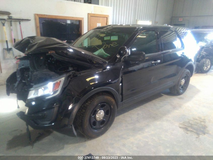 2018 FORD POLICE INTERCEPTOR - 1FM5K8AR8JGB19317