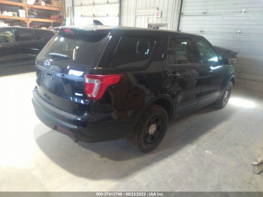 2018 FORD POLICE INTERCEPTOR - 1FM5K8AR8JGB19317
