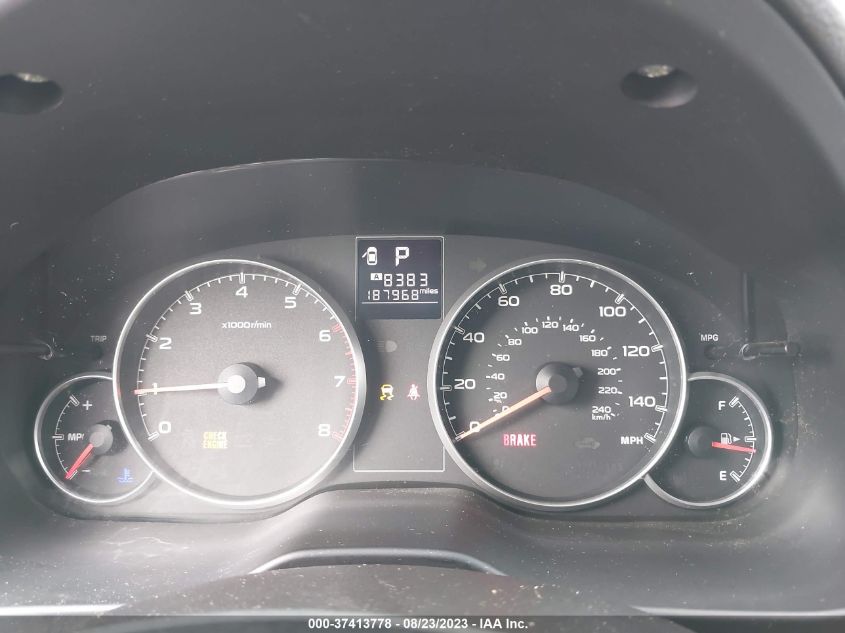 2013 SUBARU OUTBACK 2.5I PREMIUM - 4S4BRBCC5D3207323