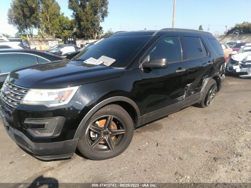 2016 FORD EXPLORER BASE - 1FM5K7B83GGA12684
