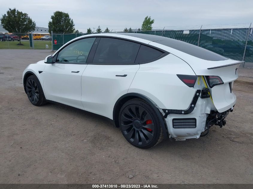 2022 TESLA MODEL Y PERFORMANCE - 7SAYGDEF5NF561003