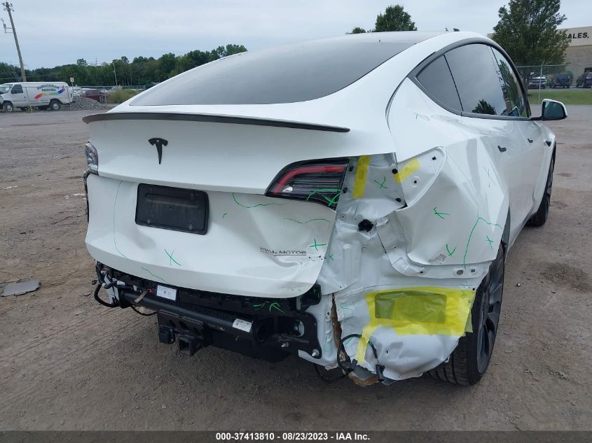 2022 TESLA MODEL Y PERFORMANCE - 7SAYGDEF5NF561003