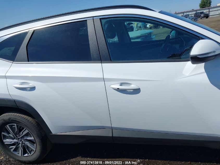2022 HYUNDAI TUCSON HYBRID BLUE - KM8JBCA10NU083822