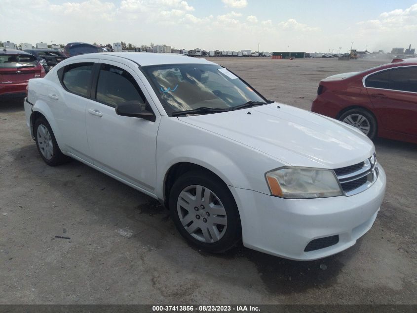 2014 DODGE AVENGER SE - 1C3CDZABXEN105116