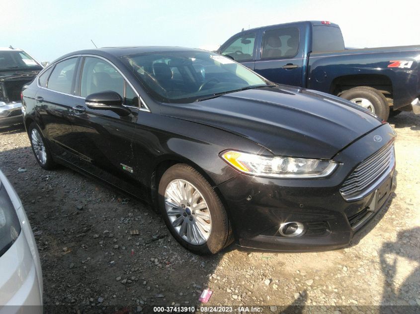 2013 FORD FUSION ENERGI TITANIUM - 3FA6P0SU5DR284775