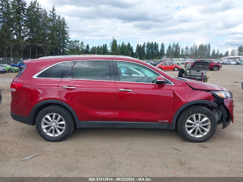 2016 KIA SORENTO LX - 5XYPGDA53GG177724