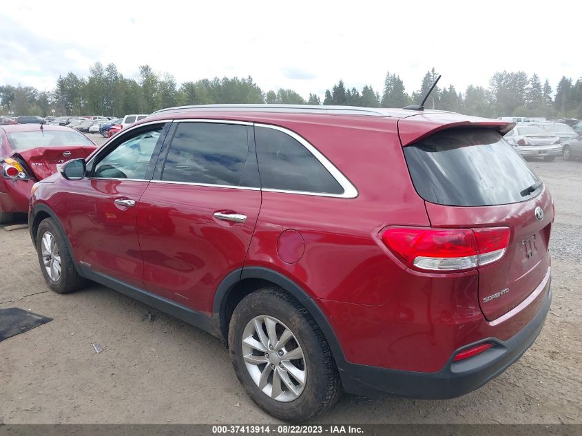 2016 KIA SORENTO LX - 5XYPGDA53GG177724