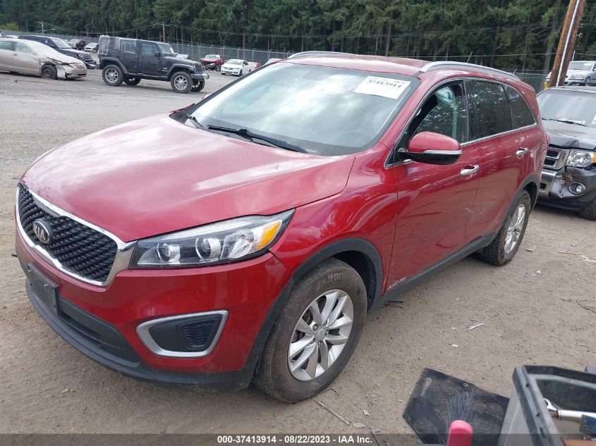 2016 KIA SORENTO LX - 5XYPGDA53GG177724