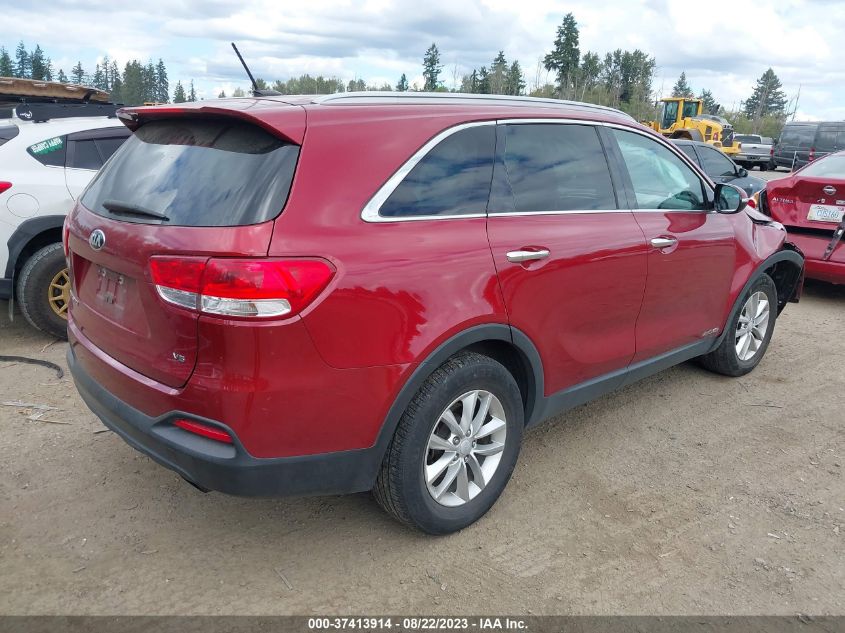 2016 KIA SORENTO LX - 5XYPGDA53GG177724