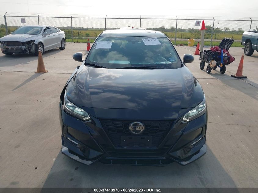 VIN 3N1AB8DV3MY260152 2021 NISSAN SENTRA SR