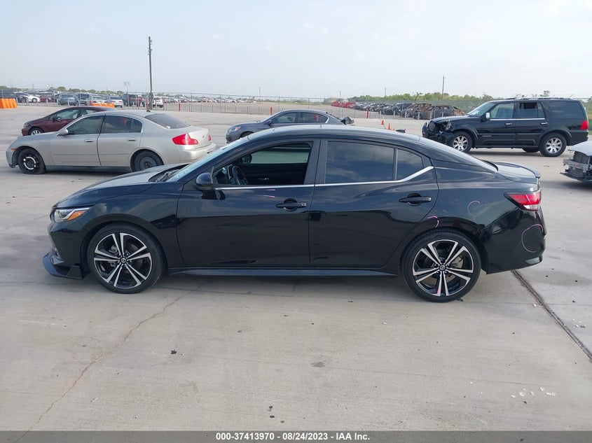 VIN 3N1AB8DV3MY260152 2021 NISSAN SENTRA SR