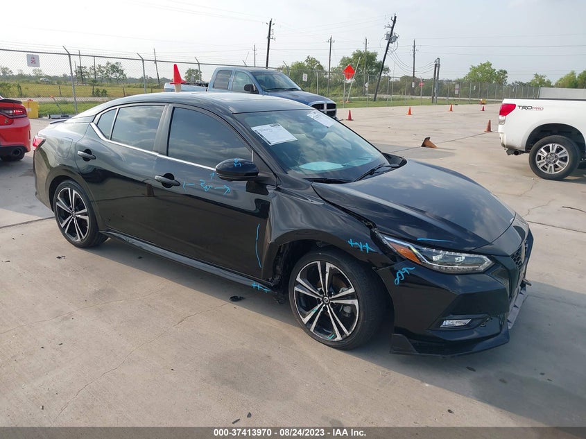 VIN 3N1AB8DV3MY260152 2021 NISSAN SENTRA SR