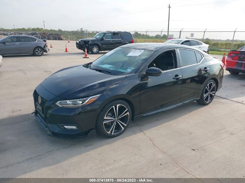 VIN 3N1AB8DV3MY260152 2021 NISSAN SENTRA SR