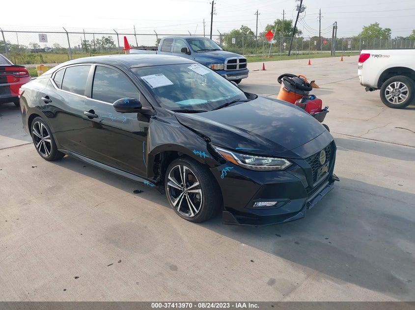 VIN 3N1AB8DV3MY260152 2021 NISSAN SENTRA SR