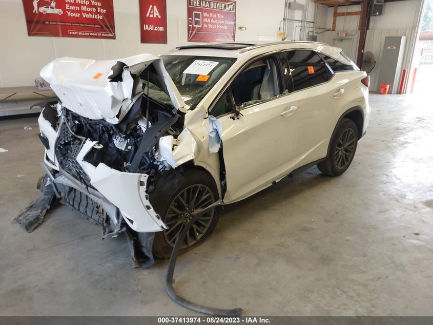 VIN 2T2HZMAA6MC193415 2021 LEXUS RX RX 350