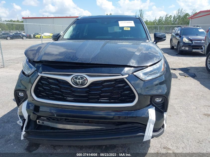 2021 TOYOTA HIGHLANDER XLE - 5TDGZRAH5MS062509