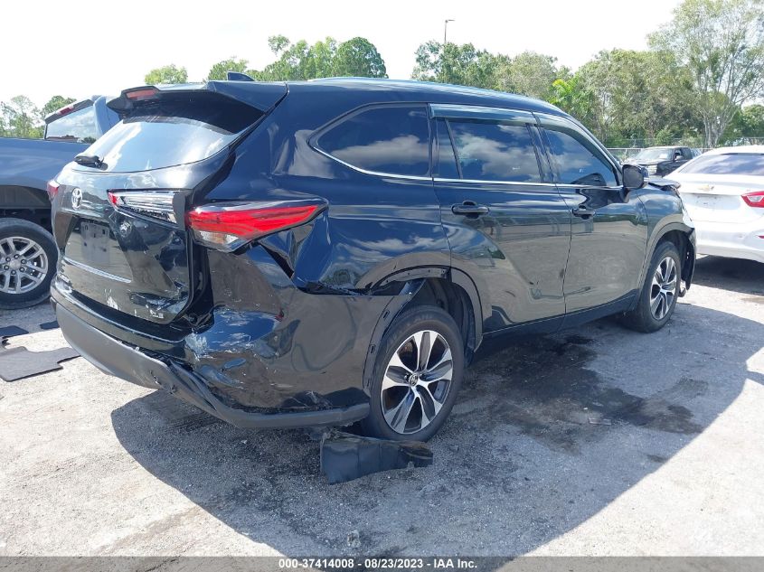 2021 TOYOTA HIGHLANDER XLE - 5TDGZRAH5MS062509