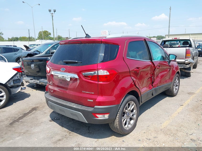 VIN MAJ3P1VE1JC223902 2018 FORD ECOSPORT TITANIUM
