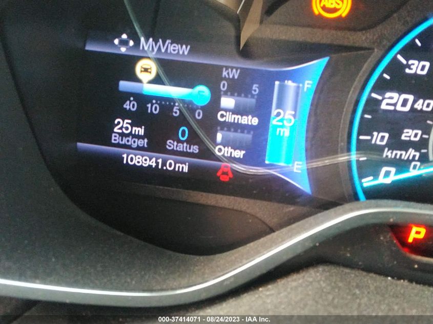2013 FORD FOCUS ELECTRIC - 1FADP3R48DL172128