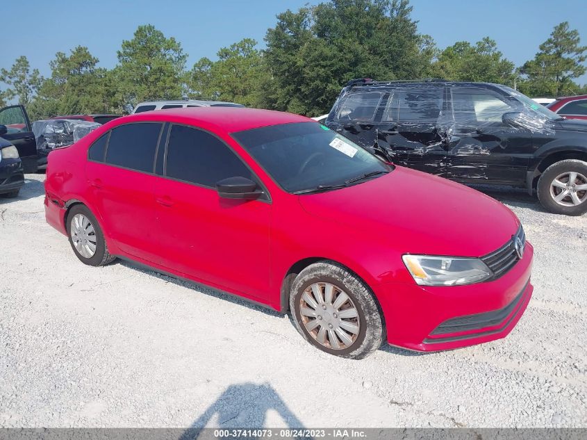 2015 VOLKSWAGEN JETTA SEDAN 2.0L S - 3VW2K7AJ2FM357377