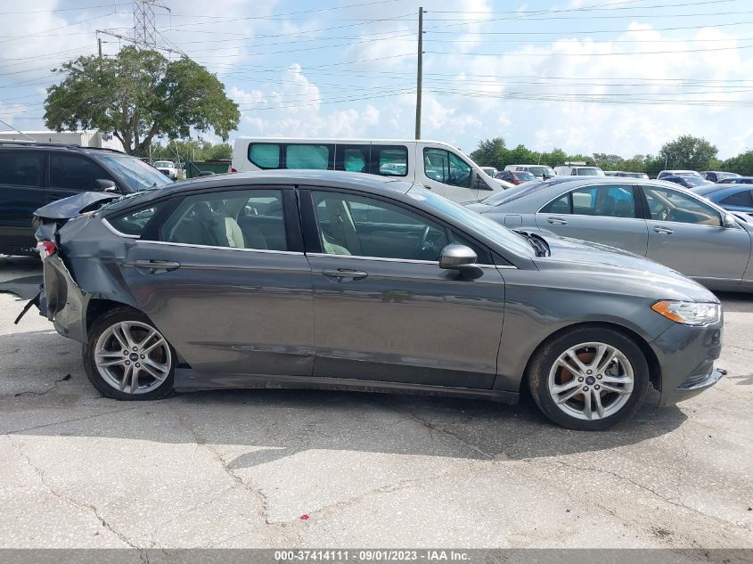 2018 FORD FUSION SE - 3FA6P0HD1JR223135