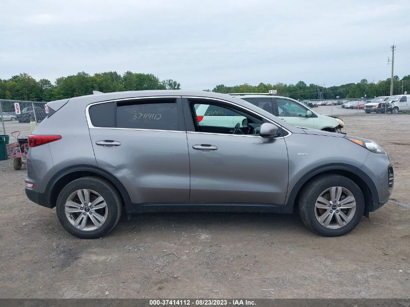 2017 KIA SPORTAGE LX - KNDPMCAC4H7268579