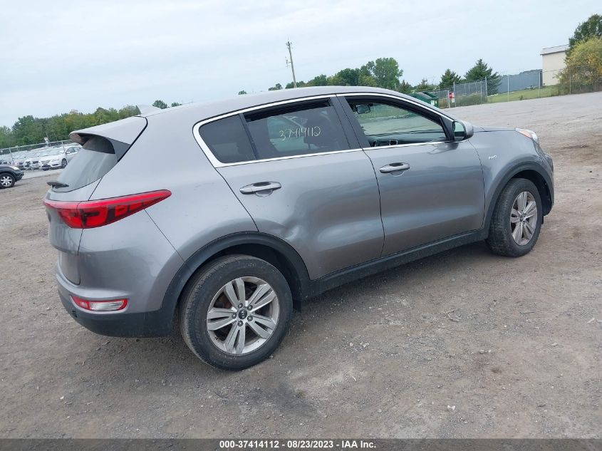 2017 KIA SPORTAGE LX - KNDPMCAC4H7268579