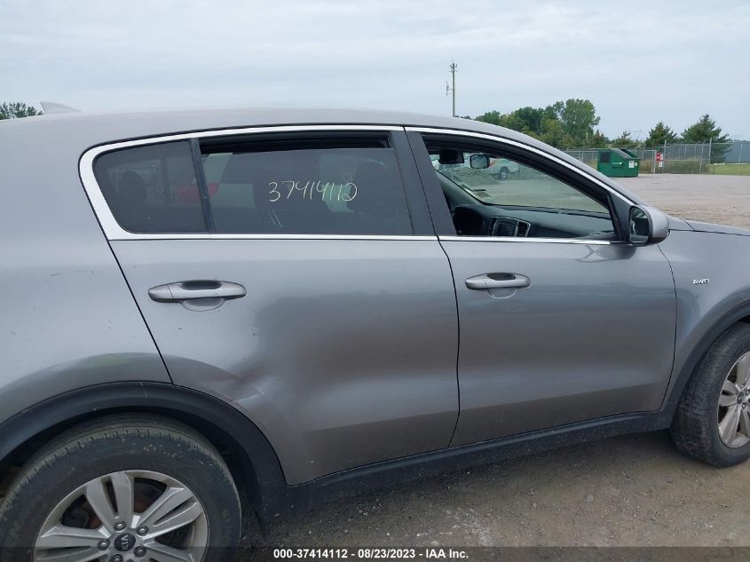2017 KIA SPORTAGE LX - KNDPMCAC4H7268579