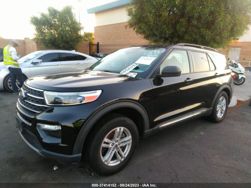 2021 FORD EXPLORER XLT - 1FMSK7DHXMGC09735