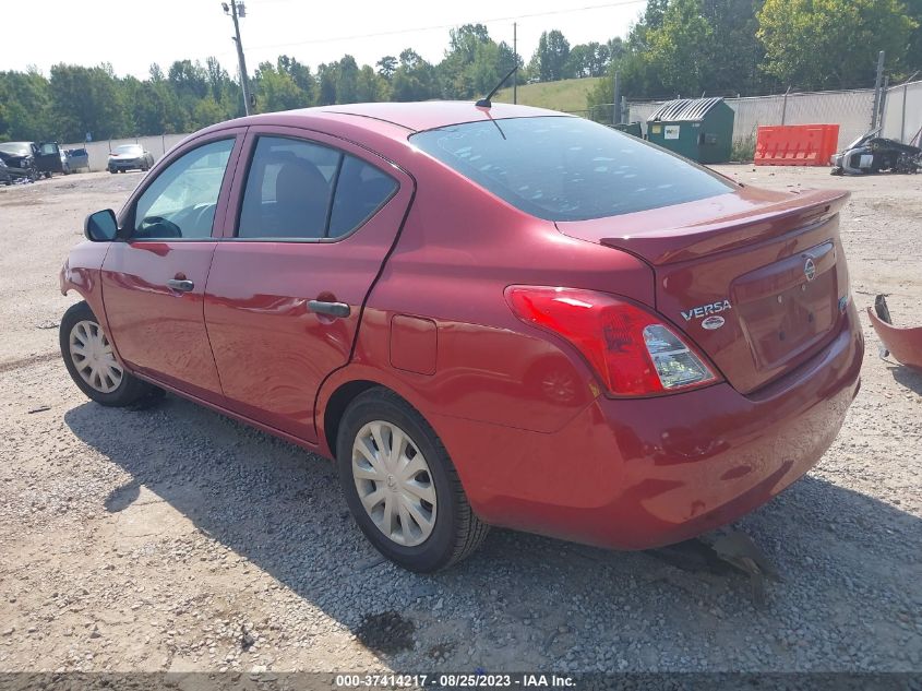 2014 NISSAN VERSA S/S PLUS/SV/SL - 3N1CN7AP2EL861535