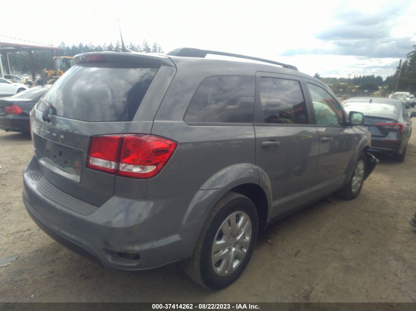 2019 DODGE JOURNEY SE - 3C4PDCBB4KT857124