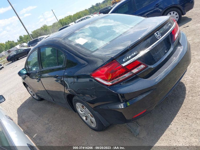 2015 HONDA CIVIC SEDAN LX - 19XFB2F59FE221678