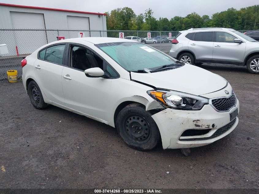 2015 KIA FORTE LX - KNAFK4A67F5313375