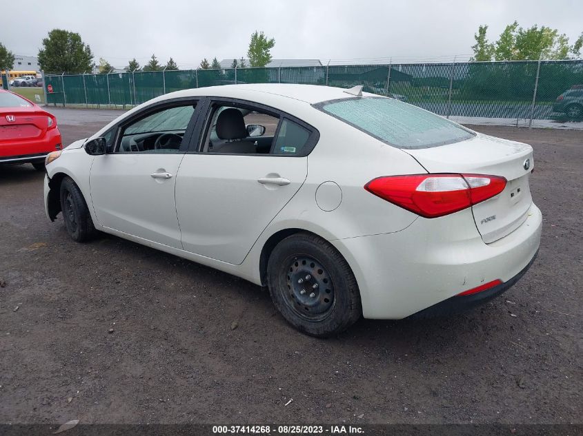 2015 KIA FORTE LX - KNAFK4A67F5313375
