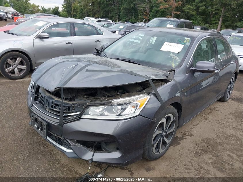 2016 HONDA ACCORD SEDAN EX-L - 1HGCR2F80GA117871